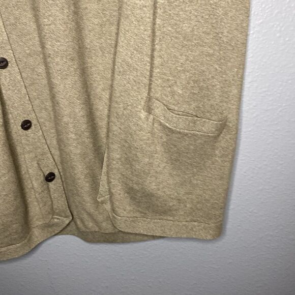 NWT New Next Apparel & Garments Taupe Sleeveless Button Up Vest Size Large - Picture 6 of 10